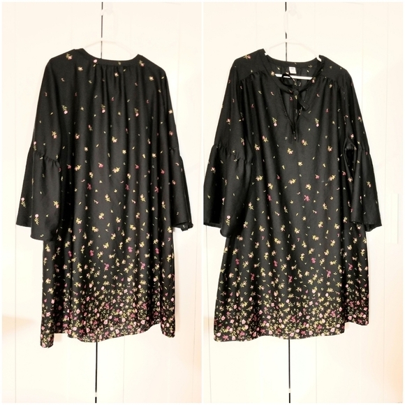 Old Navy Floral Black Dress , Vibrant colors, XXL - Picture 1 of 8